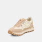 Dolce Vita "Tresa" Sneakers-White Gold Suede