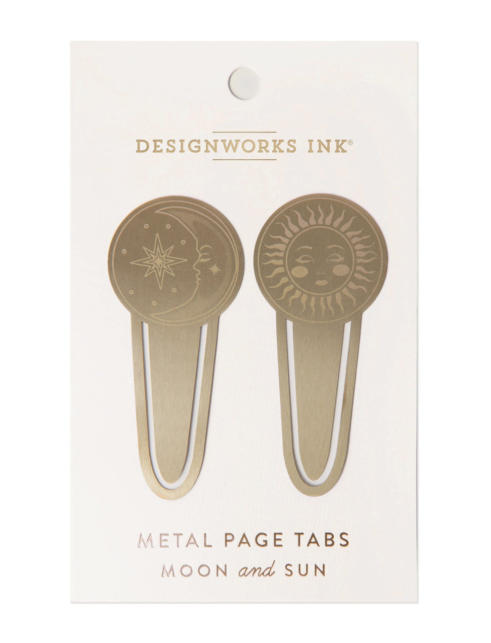Designworks Ink Metal Page Tabs - Celestial