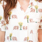 Sorority & Sisterhood Gameday Heirloom Pajama Short Set- Waco