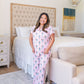 Sorority & Sisterhood Mahjong Heirloom Pajama Pants Set- Pink