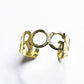 Saturday Silks "Frogs" Gameday Cuff Bracelet-Gold