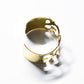 Saturday Silks "Frogs" Gameday Cuff Bracelet-Gold