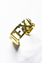 Saturday Silks "Texas"Gameday Cuff Bracelet-Gold