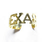 Saturday Silks "Texas"Gameday Cuff Bracelet-Gold