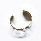 Saturday Silks "Texas"Gameday Cuff Bracelet-Gold