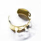 Saturday Silks "Texas"Gameday Cuff Bracelet-Gold