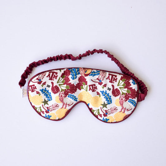 Saturday Silks “Texas A&M” Sleepmask