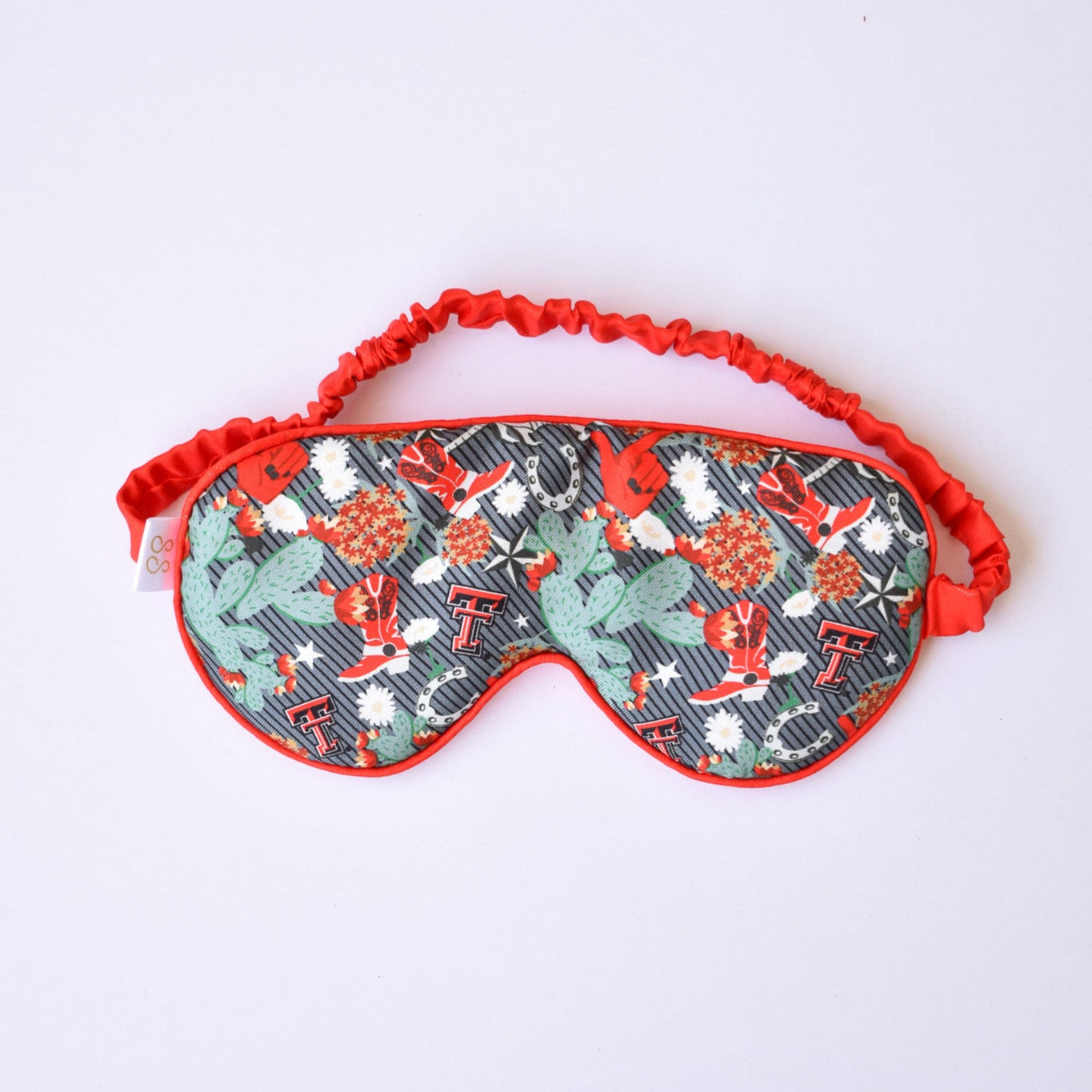 Saturday Silks “Texas Tech”  Sleepmask