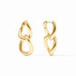 Julie Vos "Dolce 2-in-1 Earring"- Gold