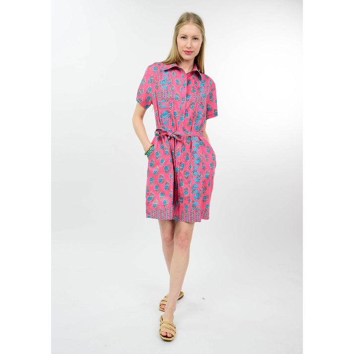 Sister Mary “Dominga” Dress-Pink Geranium