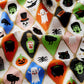 Rifle Paper Co. "Halloween Argyle" Tea Towel