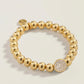 Spartina 449 Dazzle Dot Stretch Bracelet 8mm Crystal - M