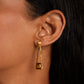 Dean Davidson "Nomad" Mini Gemstone Drop Earrings-Tiger's Eye