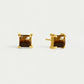 Dean Davidson "Nomad" Midi Gemstone Studs-Tiger's Eye