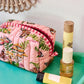 Printfresh "Butterfly Forager" Quilted Pouch-Rosewood