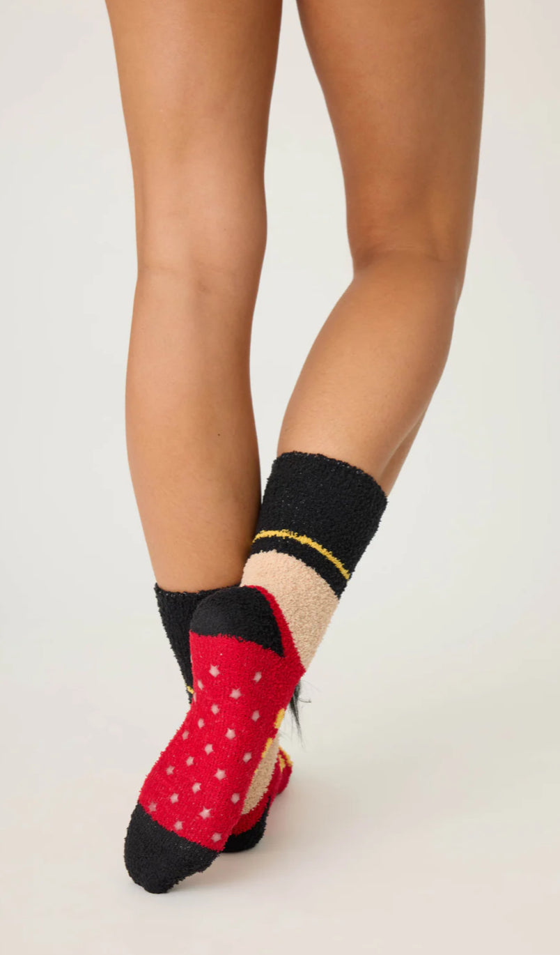 PJ Salvage "Nutcracker" Socks-Black