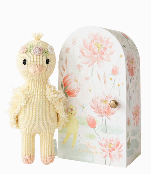 Cuddle + Kind "Flora the Duckling" Tiny - Mauve