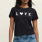Z Supply Adore Tourist Tee-Black Sand