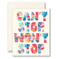Compendium “Can’t Stop Won’t Stop” Card