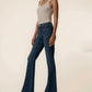 Kut from the Kloth "Ana" High Rise Baby Flare Leg- Ravishing