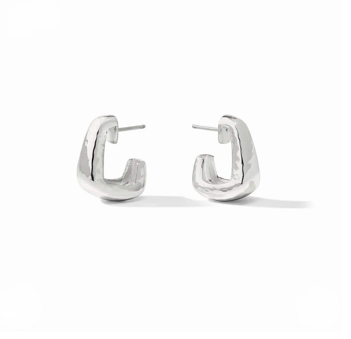 Julie Vos “Sahara” Hoop Earring - Silver