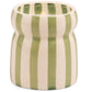 Paddywax “Bora Bora” Cabana Sage Striped Candle - 6.5oz