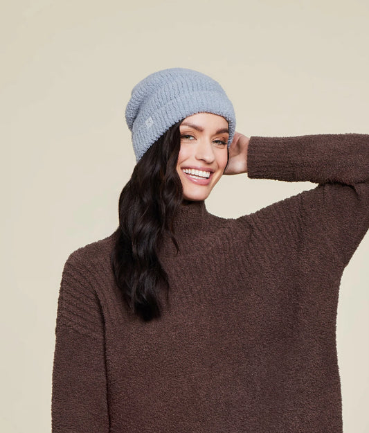 Barefoot Dreams Cozy Chic Ribbed Beanie - Moonbeam