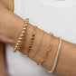 LeMel Paperclip ‘L’ Bracelet- Gold
