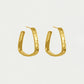 Dean Davidson Nomad Mini Square Hoops - Gold