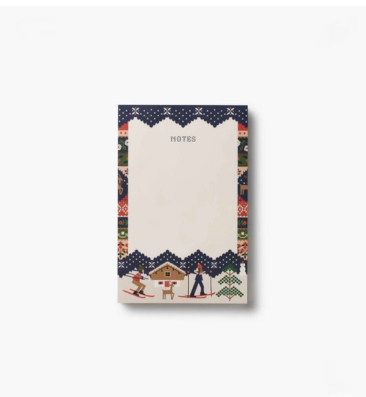 Rifle Paper Co. "Ski Chalet" Notepad