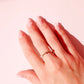 Beaded Blondes "June Pearl & Gold Alternating " Ring