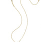 Kendra Scott - Drill Team Boot Pendant Necklace - Gold Ivory MOP