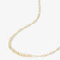 Melinda Maria “Isla Samantha” Tennis Necklace Gold/White CZ