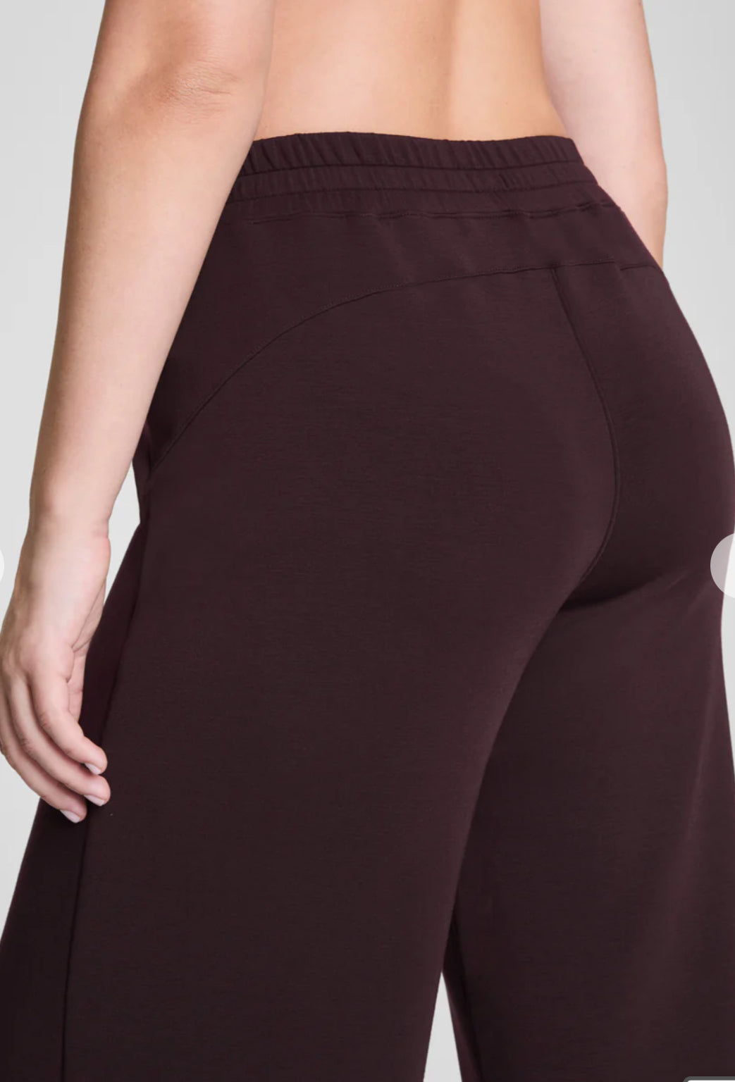 Spanx Air Essentials Wide Leg Pant-Truffle