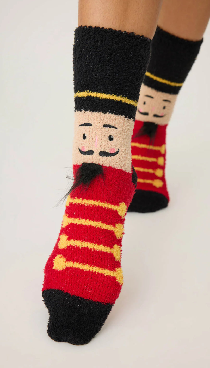 PJ Salvage "Nutcracker" Socks-Black