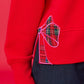 Shiraleah "Merry" Plaid Relaxed Sweatshirt-Red