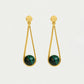 Dean Davidson "Ipanema" Earrings- Malachite