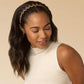 Kitsch Recycled Headbands Zig Zag- Neutral
