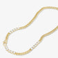 Melinda Maria “Julian’s Obsessed with Diamonds” Necklace Gold/White