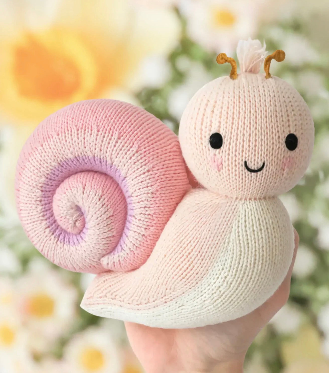 Cuddle + Kind “Baby Snail"-Peony