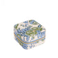 Spartina 449 Jewelry Mirror Travel Case-Japonica Bird Green