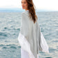 Shiraleah “Madeleine” Travel Poncho -Stone