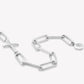 Rizen Chain Breaker Cross Bracelet-Silver