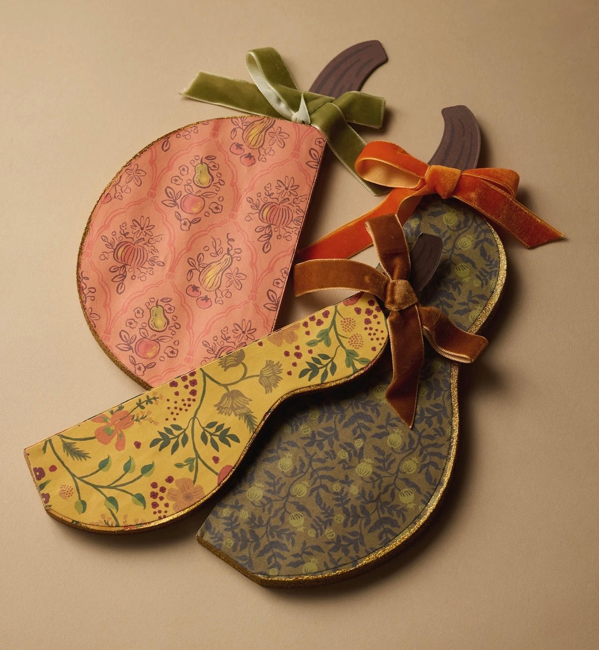 Rifle Paper Co. "Harvest" Honeycomb Gourd Decor