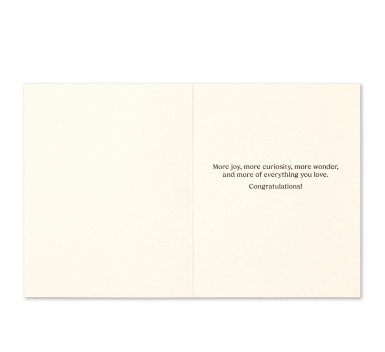 Compendium “Wishing You a Retirement Full of More” Card