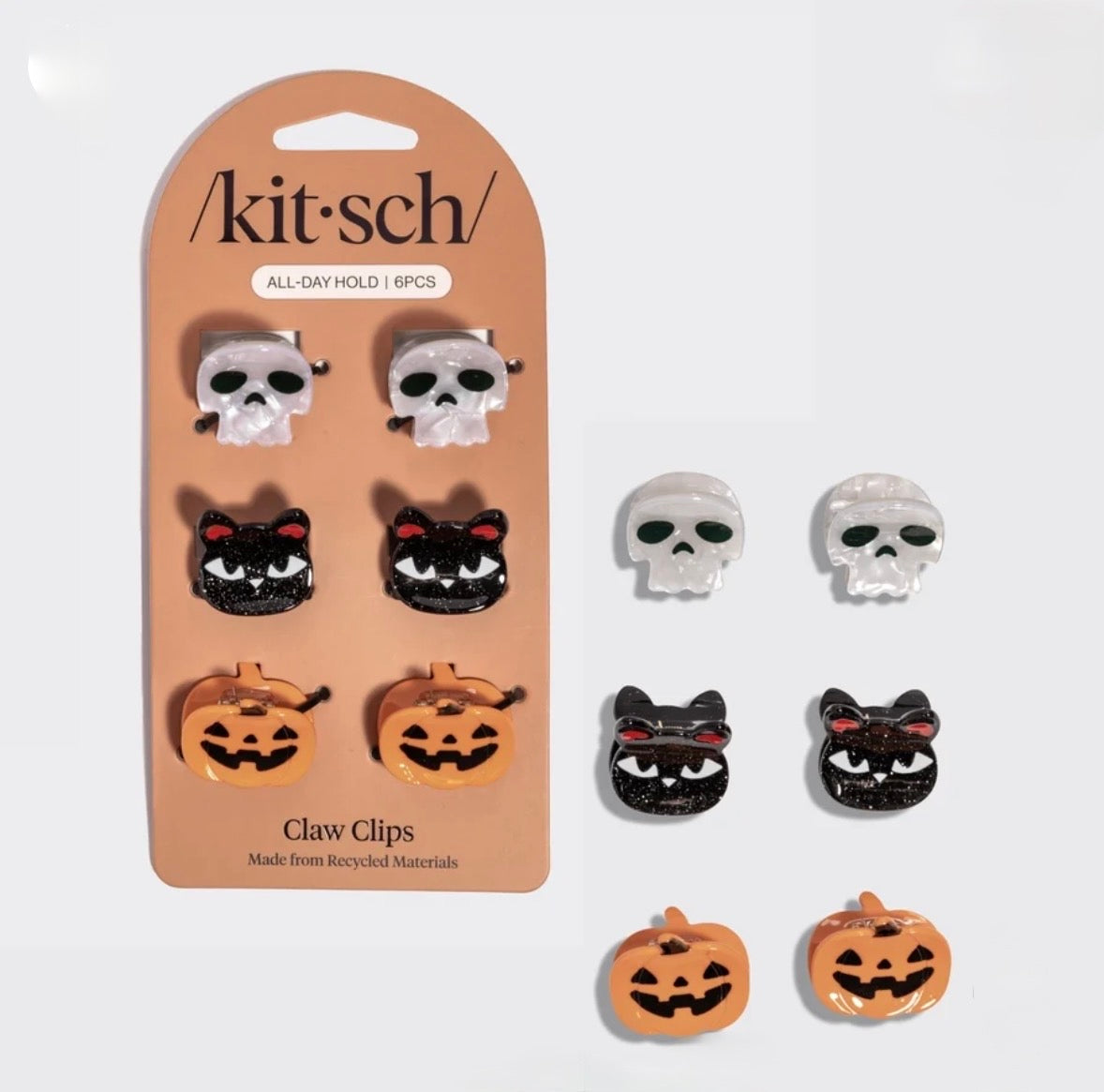 Kitsch Mini Claw Clips-Halloween Squad
