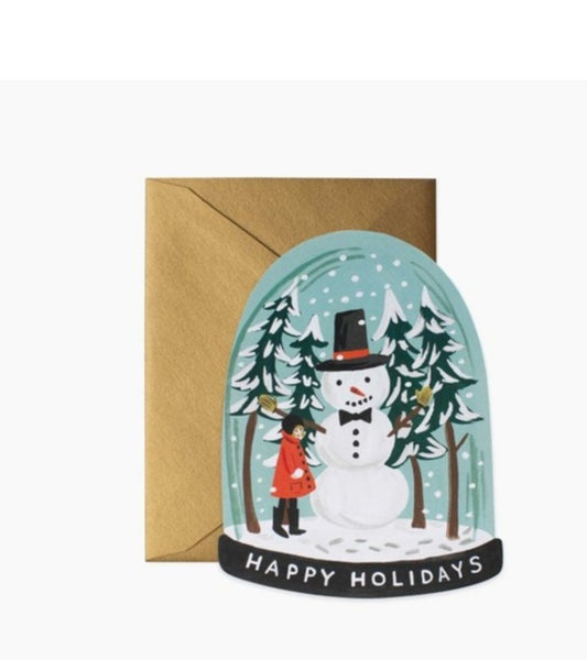 Rifle Paper Co. "Snow Globe" Card