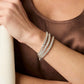 Julie Vos “Cobblestone” Link Bracelet- Silver