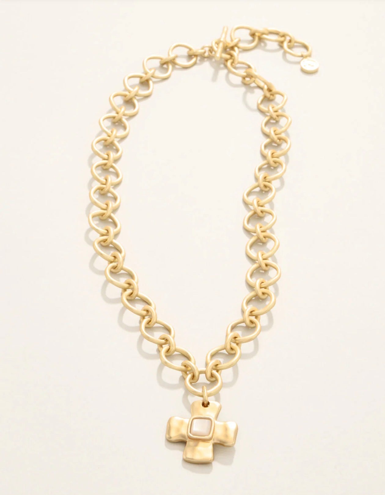 Spartina 449 Affirmation Necklace 18"-MOP