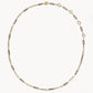 Kendra Scott Courtney Enamel Link Necklace - Gold Burgundy Enamel